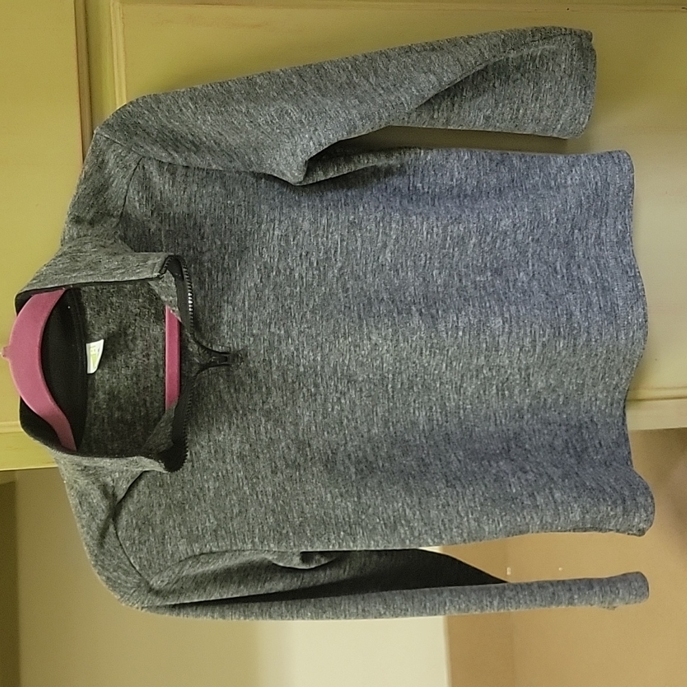 Crazy 8 sz 7-8 (M) fleece quarter zip pullover